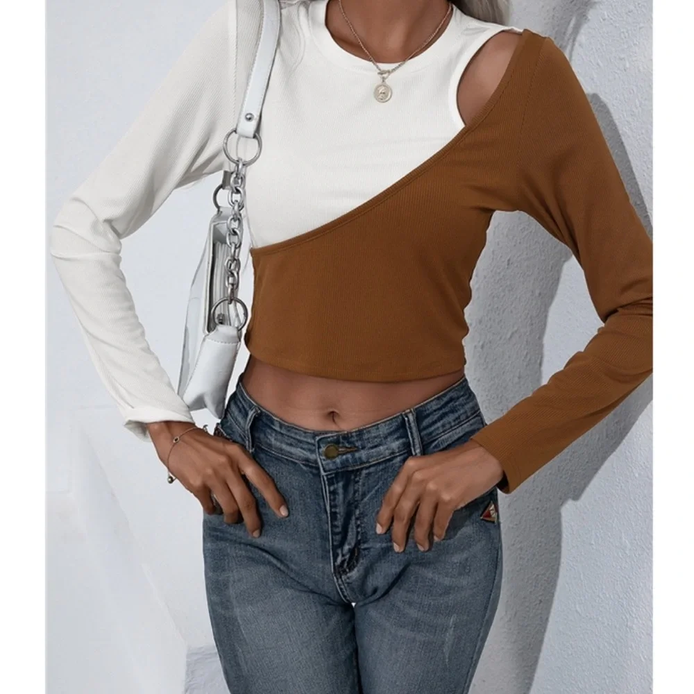 Gone- Stylish Crop Top in Size Small - Picture 1 of 15